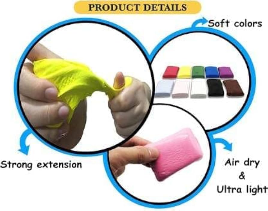 Foam clay product details features in Pakistan