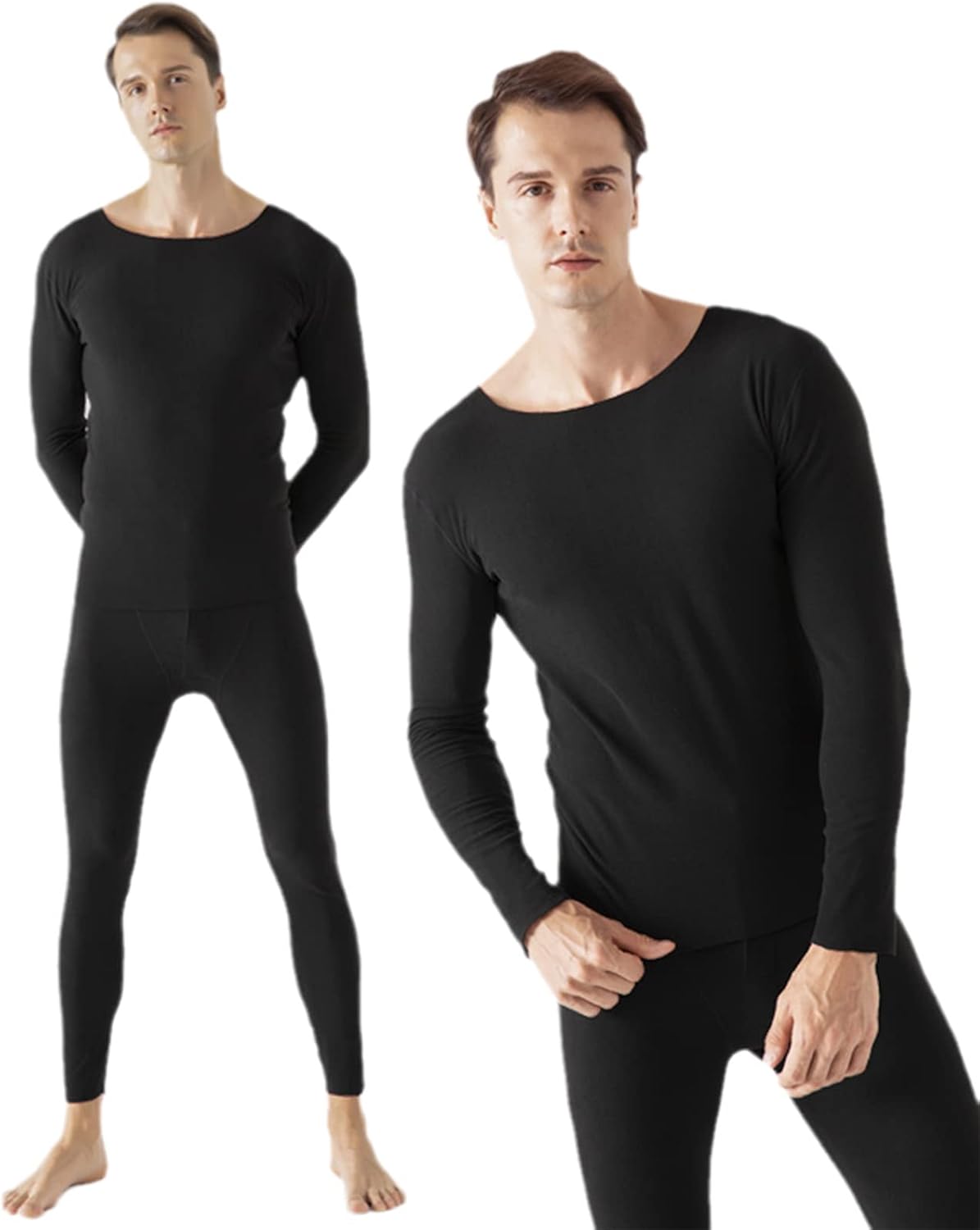 Thermal Innerwear Set (Men, Black)