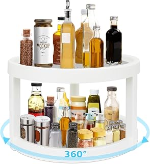 360° Rotating Spice Rack – 2 Tier