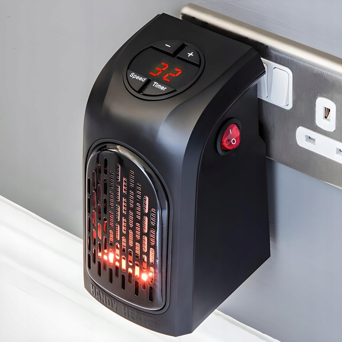 Mini Room Heater (Plug-in Fan Heater)