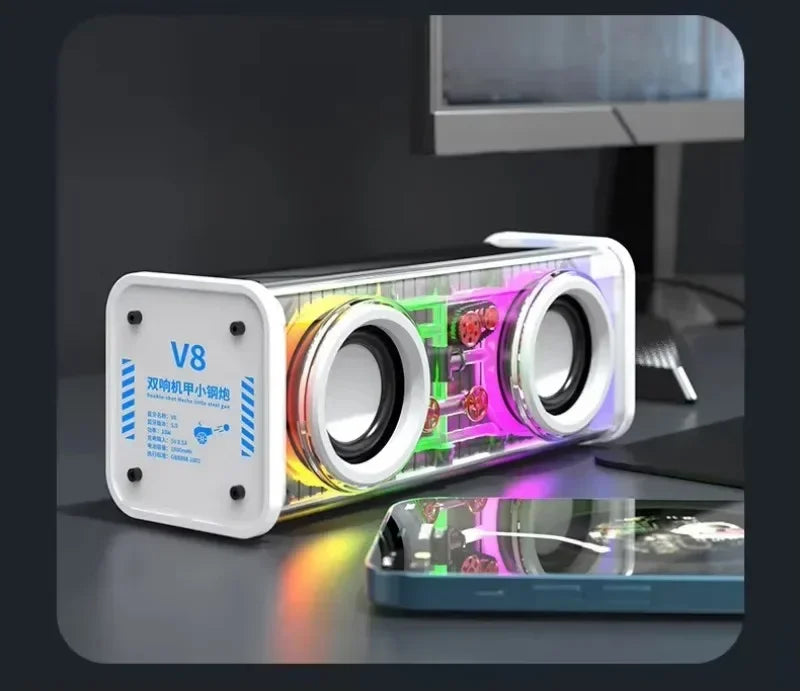 Sing-E – Portable Bluetooth Speaker with RGB Lights