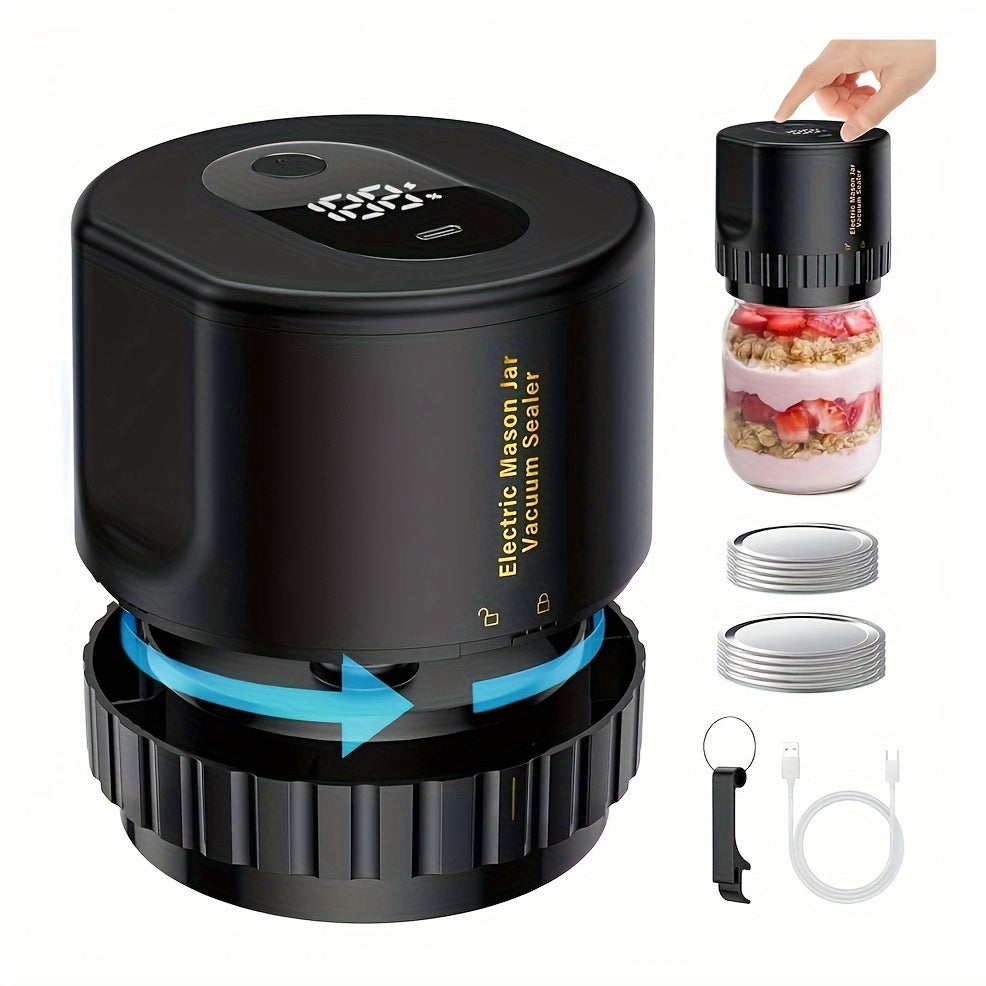 Electric Mason Jar Vacuum Sealer Kit