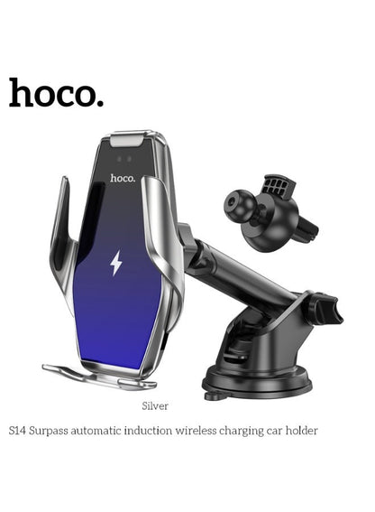 Hoco - Automatic Induction Car Holder (S14)