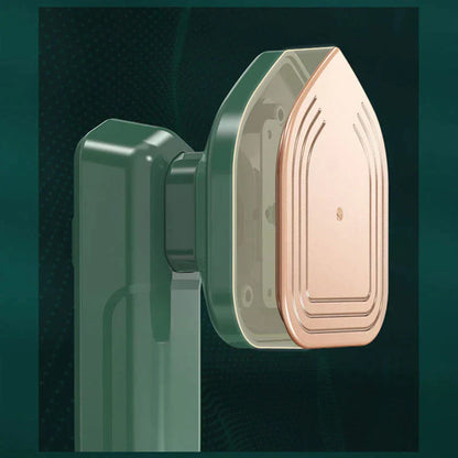 Mini Garment Steamer & Travel Iron close-up dark green in Pakistan