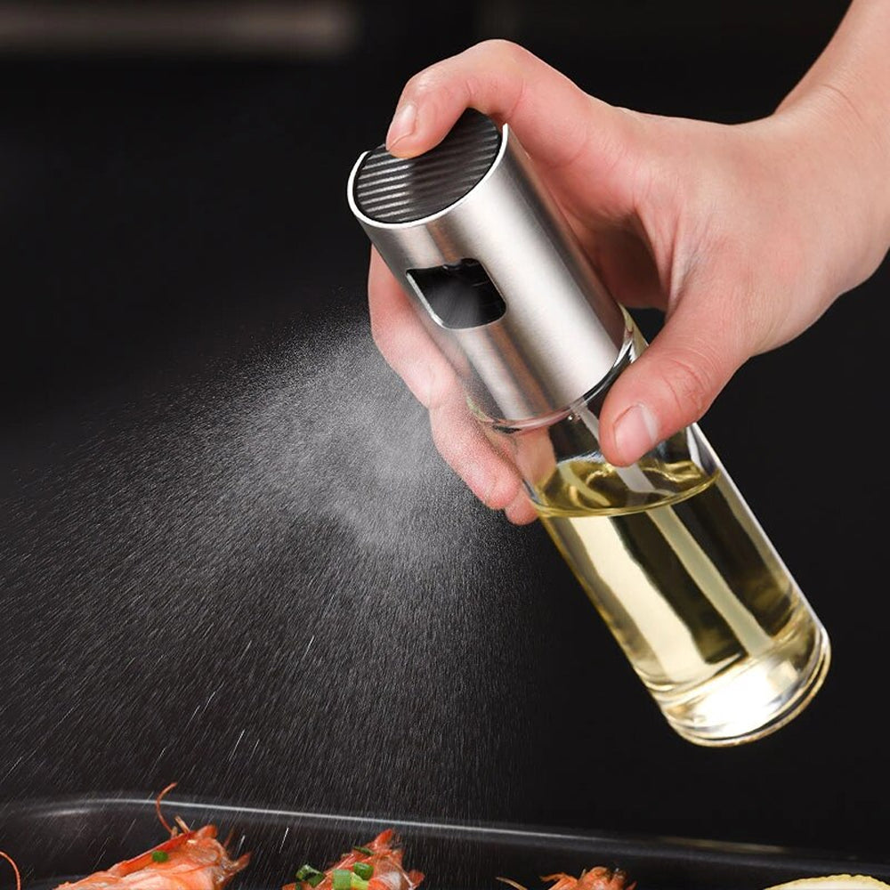 Glass Oil Spray Bottle – Mist Sprayer