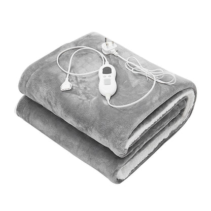 Heated Electric Blanket (Grey)