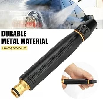 Durable metal water nozzle black in Pakistan