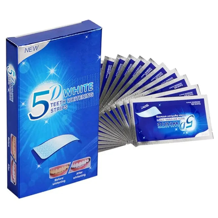 5D Teeth Whitening Strips Kit