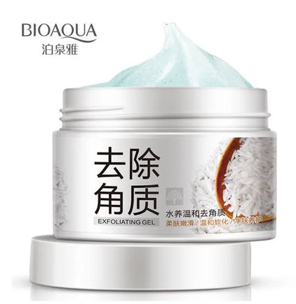 BioAqua rice gel jar product shot on white background in Pakistan