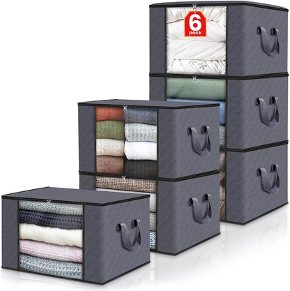 Foldable Storage Bags (6-Pack)