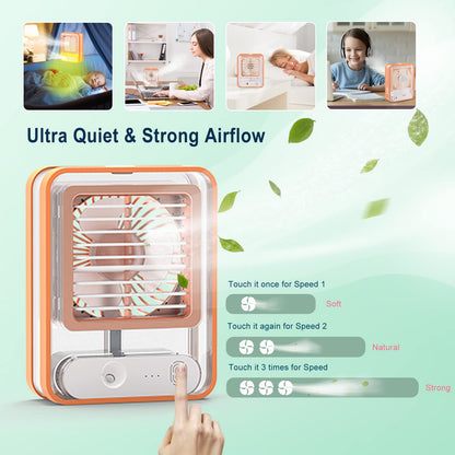 Portable AC Cooling Fan speed control options in Pakistan