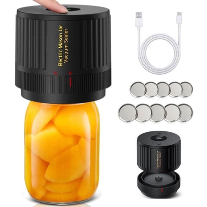 Electric Mason Jar Vacuum Sealer Kit