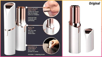 Facial Hair Remover Flawless portable features dark background in Pakistan