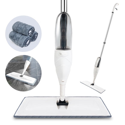 Spray Mop with Refillable Water Tank