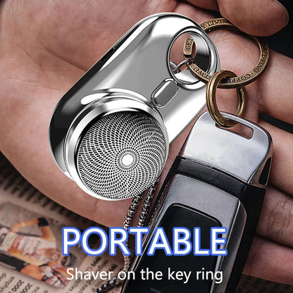 Silver portable electric shaver in Pakistan