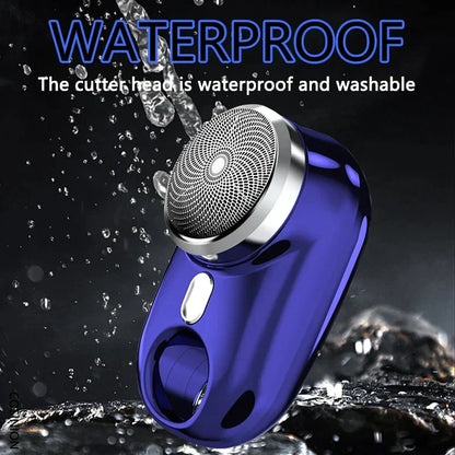 Blue waterproof electric shaver in Pakistan