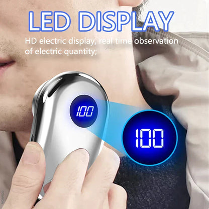 Silver electric shaver LED display in Pakistan