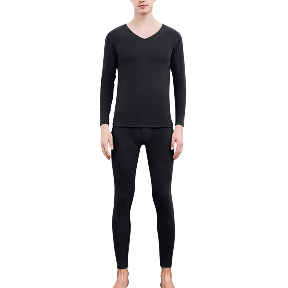 Thermal Innerwear Set (Men, Black)