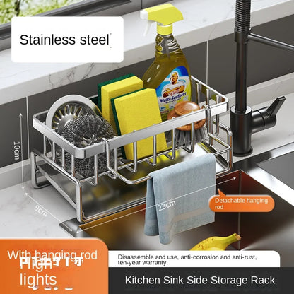 Stainless Steel Faucet Shelf