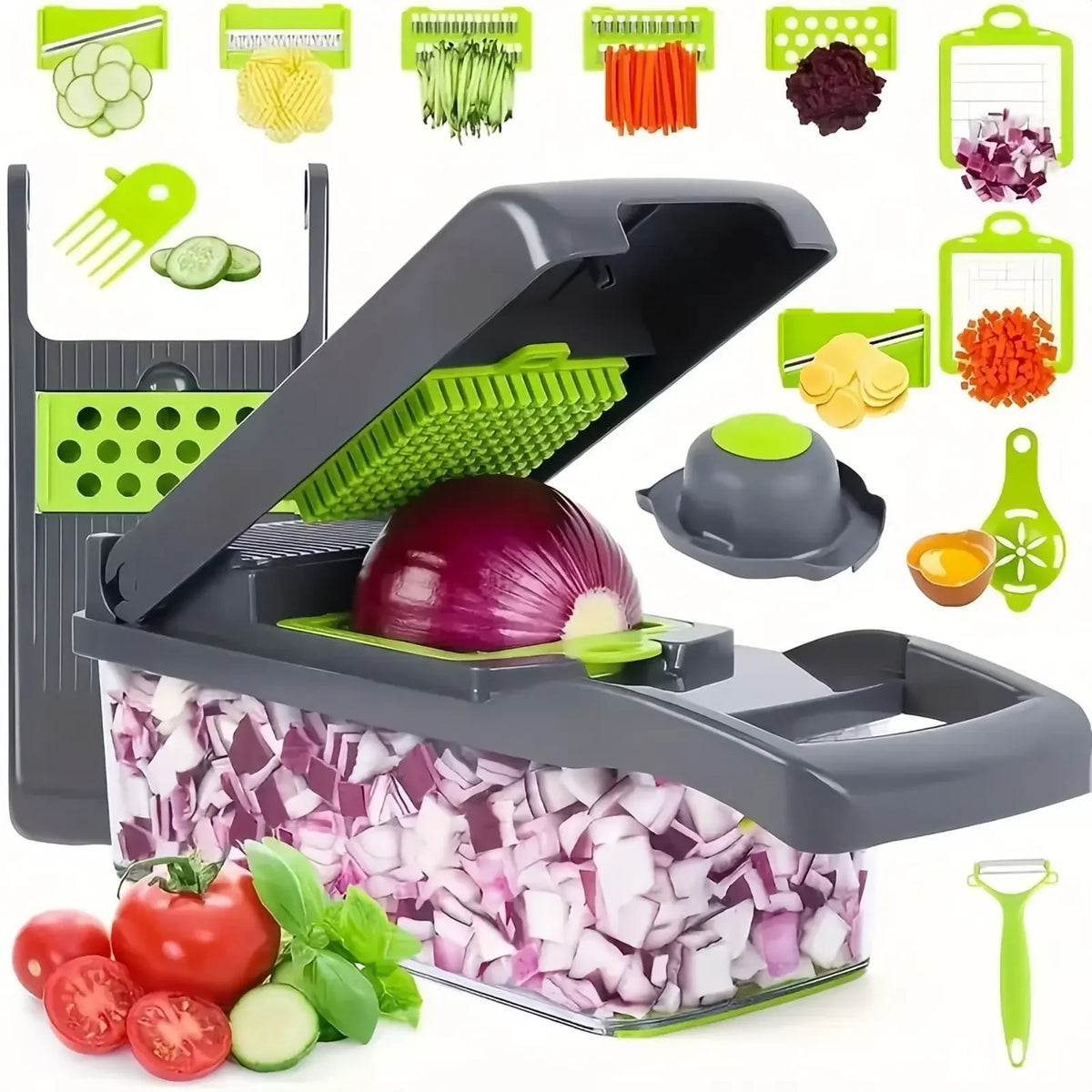 Vegetable Cutter, Chopper & Slicer