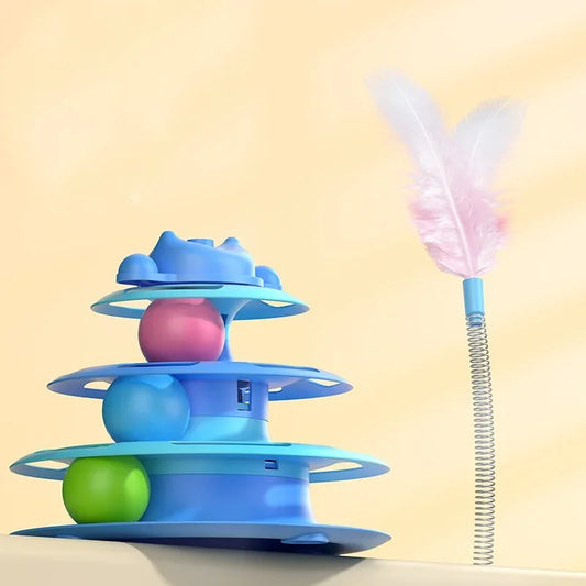 Tower of Track Cat Toy