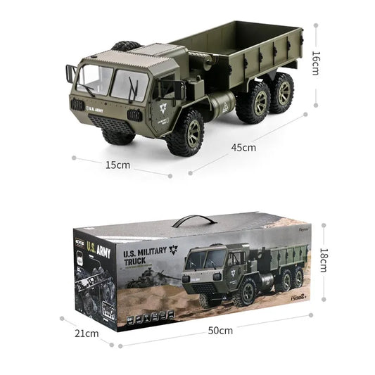 Remote Control Military Truck