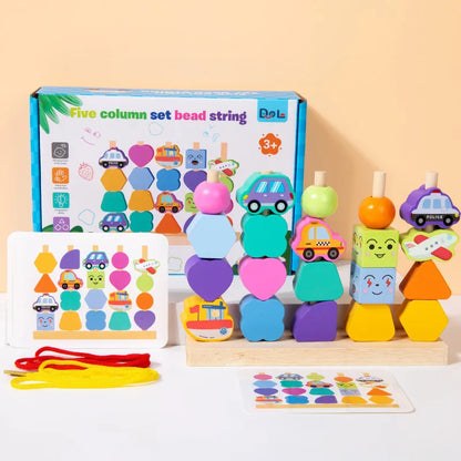 KidzLearn – 6-in-1 Traffic Matching & Counting Board