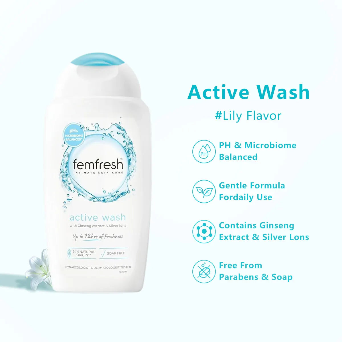 Femfresh – 0% Sensitive Intimate Wash