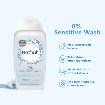 Femfresh – 0% Sensitive Intimate Wash