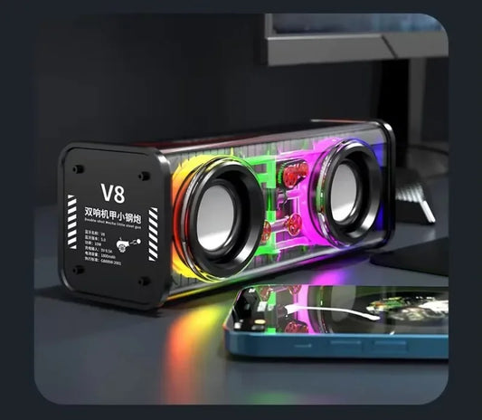 Sing-E – Portable Bluetooth Speaker with RGB Lights
