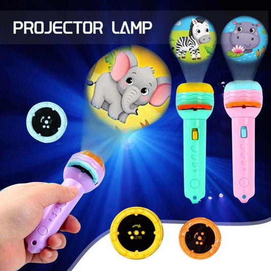 Projector torch lamps with animal projections in Pakistan