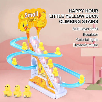 Duck Climbing Toy front view with musical stair slide in Pakistan