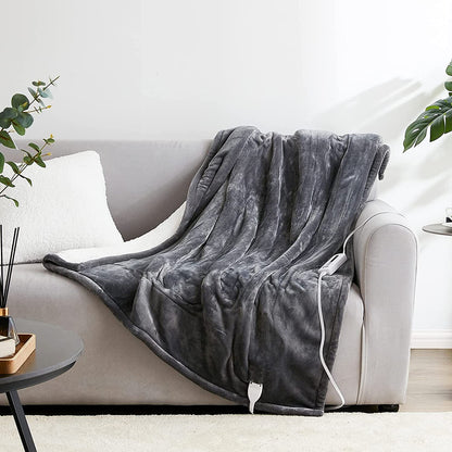 Heated Electric Blanket (Grey)